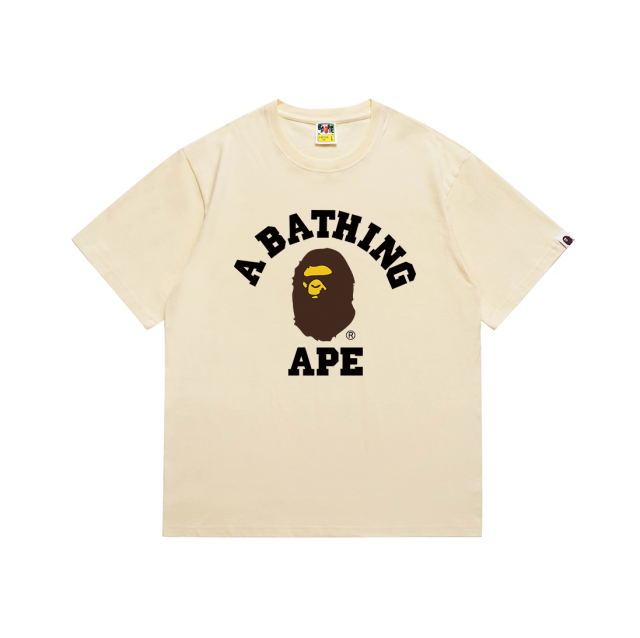 Bape Ape Small Head Classic Letter Print Tee 14 colors