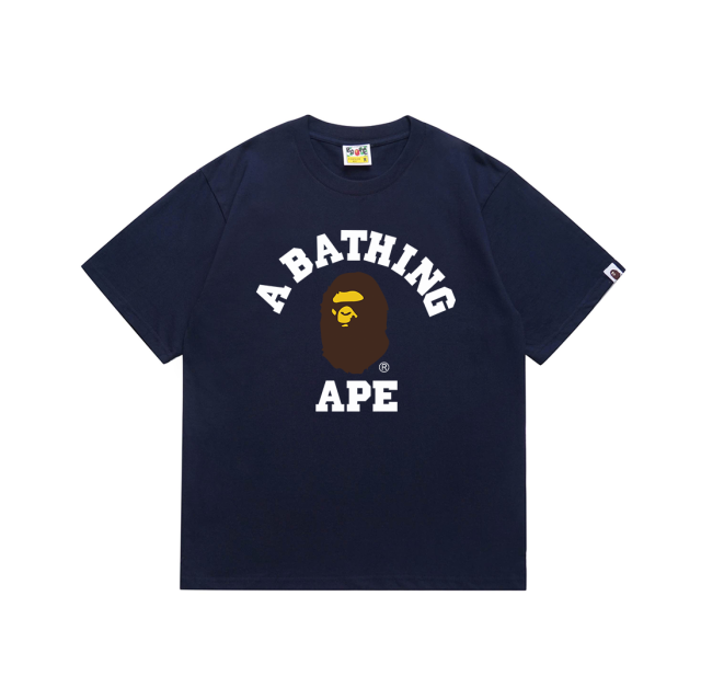 Bape Ape Small Head Classic Letter Print Tee 14 colors