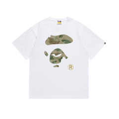 Bape Line Camouflage Ape Face Tee 2 colors