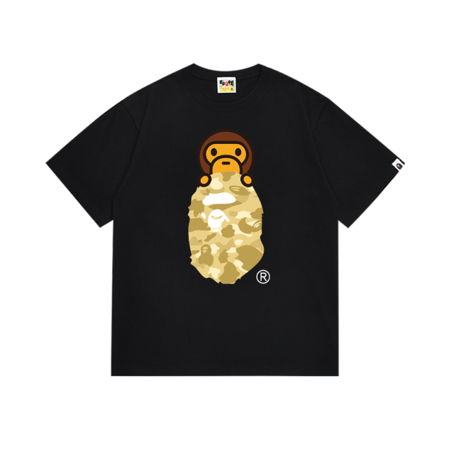 Bape Camouflage Monkey Ape Head Pattern Tee 8 colors