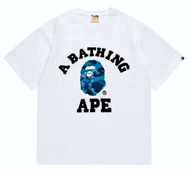 Bape Camo Ape Head Letter Print Tee 4 colors