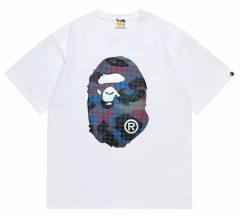 Bape Mesh Camouflage Ape Head Reversible Print Tee 2 colors
