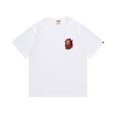 Bape store behind the flaming ape head Mt. Fuji Tee 2 colors