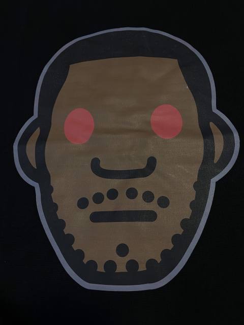 Bape Co-branded cartoon character print Tee 2 colors