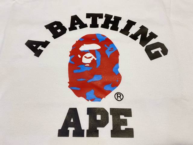 Bape Knockout Camo Ape Small Head Print Tee 4 colors
