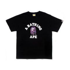 Bape Camouflage Little Ape Head Text Print Short Sleeve
