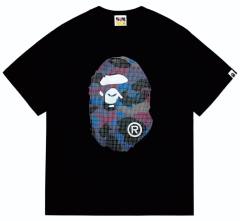 Bape Mesh Camouflage Ape Head Reversible Print Tee 2 colors