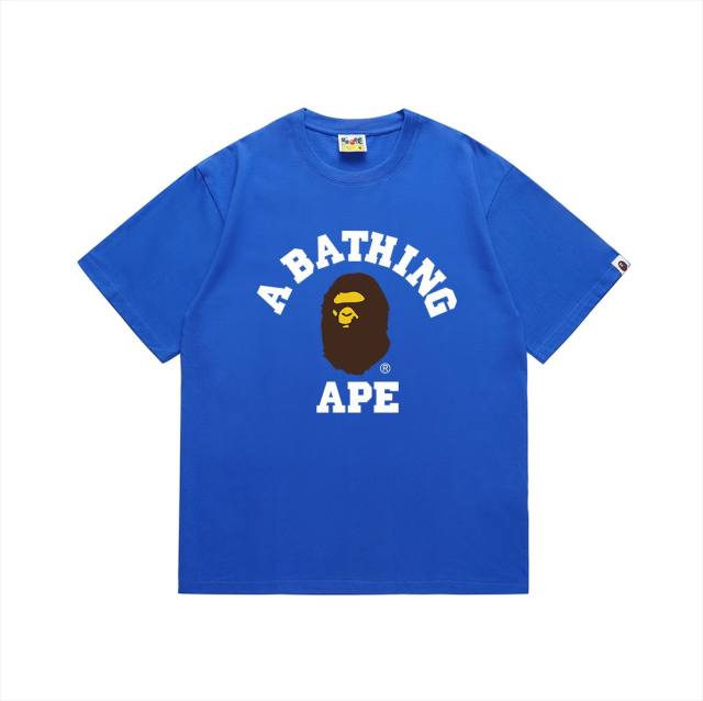 Bape Ape Small Head Classic Letter Print Tee 14 colors