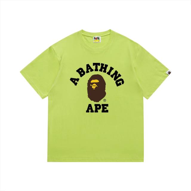 Bape Ape Small Head Classic Letter Print Tee 14 colors