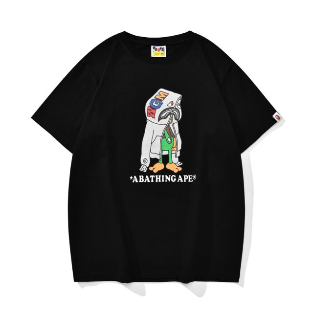 Bape Baby MILO in Shark Hoodie Printed Tee