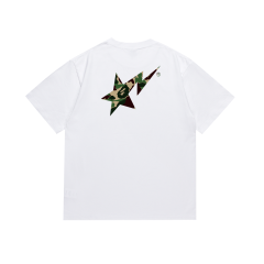 Bape STA Camouflage Lightning Star Letter Tee 6 colors