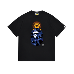 Bape Camouflage Monkey Ape Head Pattern Tee 8 colors