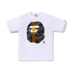 Bape Patchwork Camouflage Ape Head Print Tee 8 colors
