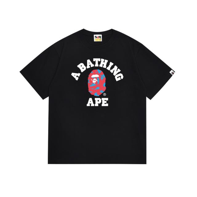 Bape Knockout Camo Ape Small Head Print Tee 4 colors