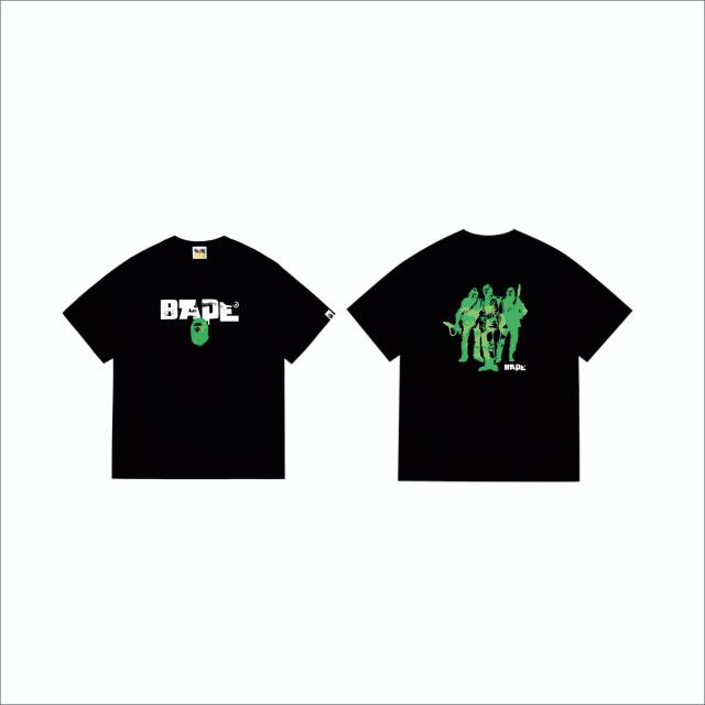 Bape Ape Army Letter Print Tee 2 colors