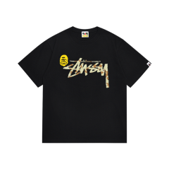 Bape Camouflage Shark Bubble Print Tee