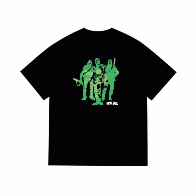 Bape Ape Army Letter Print Tee 2 colors