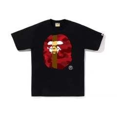 Bape Patchwork Camouflage Ape Head Print Tee 8 colors