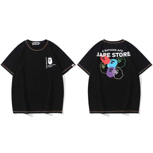 Bape Polar Bear Coke Ape Head Print Tee 5 colors