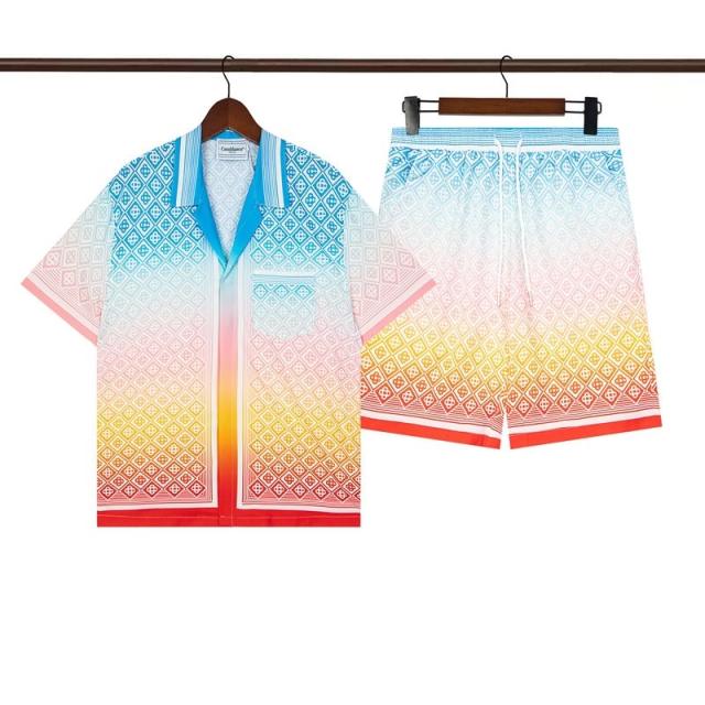 Casa Polo shirt & shorts set