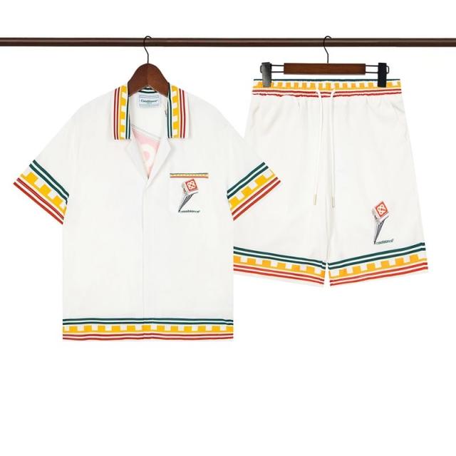 Casa Polo shirt & shorts set