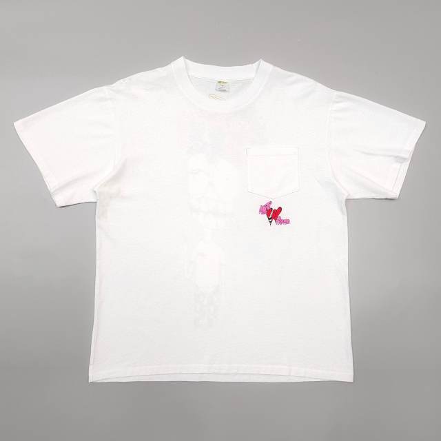 1:1 quality CH Back Graffiti Alphabet Portrait Print Tee