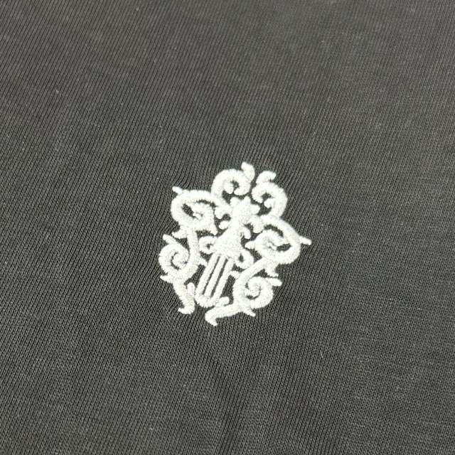1:1 quality CH Treasure Sword Letter Embroidered Tee 2 colors for girls