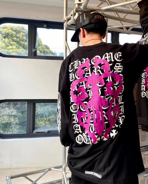 1:1 quality CH Sanskrit Sword Long Sleeve 2 colors