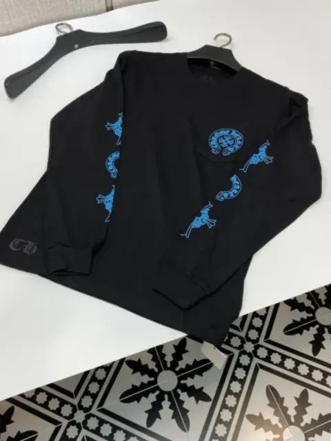 1:1 quality CH Blue Cross Long sleeves 2 colors