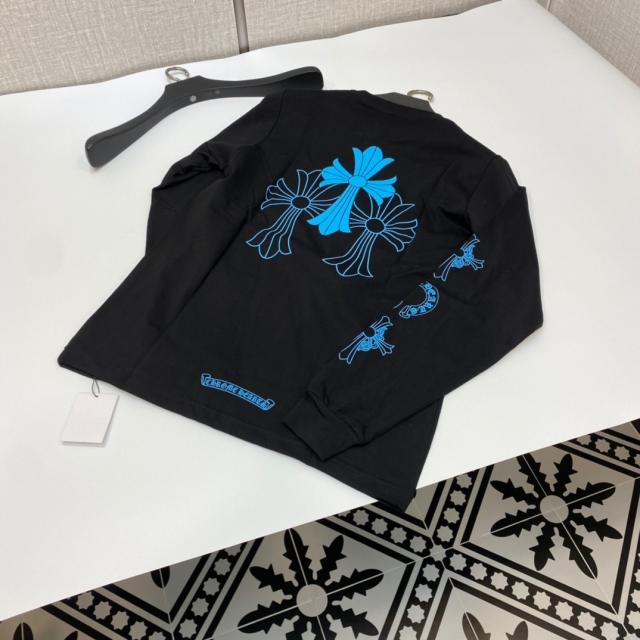 1:1 quality CH Blue Cross Long sleeves 2 colors
