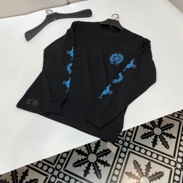 1:1 quality CH Blue Cross Long sleeves 2 colors
