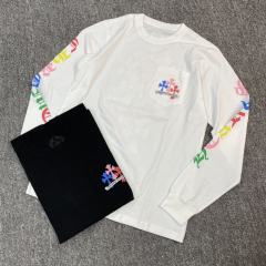 1:1 quality CH Colorful Cross Long Sleeve 2 colors