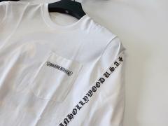 1:1 quality CH Gold Disc Cross Long Sleeve T-shirt 2 colors