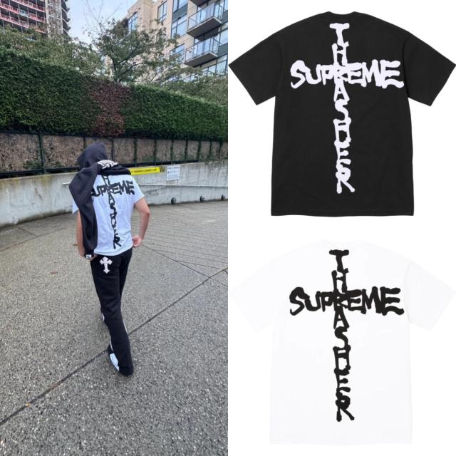 Suprem* Thrasher Cross Tee T-Shirt