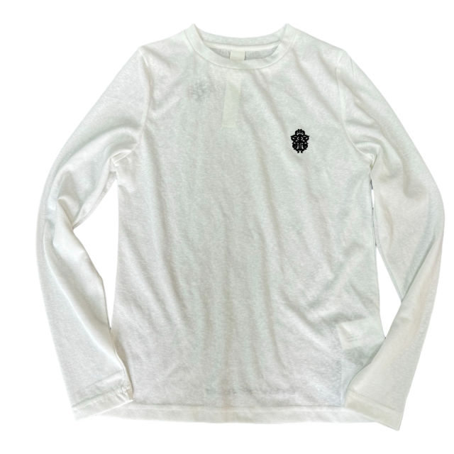 1:1 quality CH Embroidered Long Sleeve T-shirt for girls