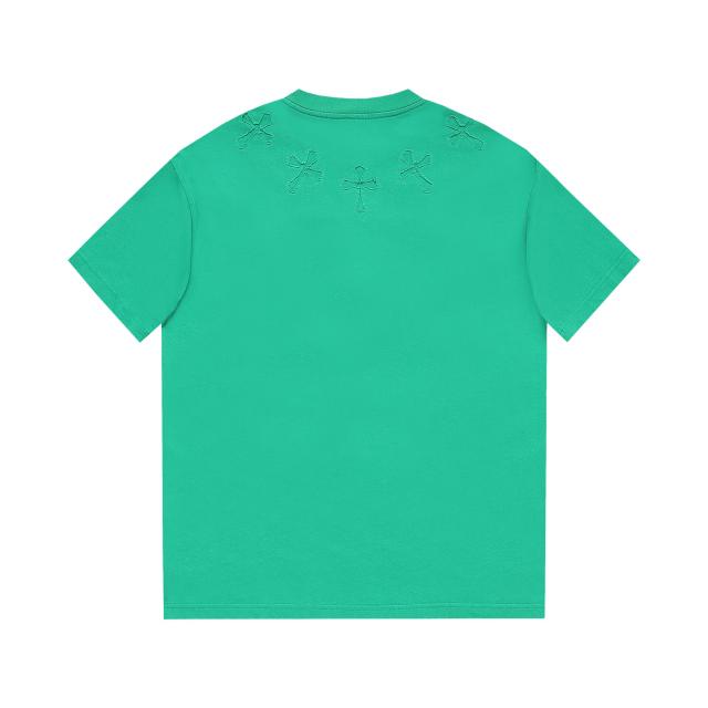1:1 quality CH Metal Logo tee 4 colors