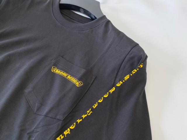 1:1 quality CH Gold Disc Cross Long Sleeve T-shirt 2 colors