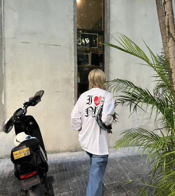 1:1 quality CH Love Sanskrit Letter Long Sleeve T-Shirt