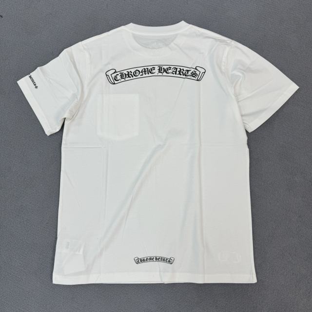 1:1 quality CH Front and back classic scroll print Tee