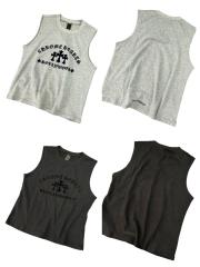 1:1 quality CH Flocked Printed Vest 2 colors for girls