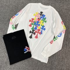1:1 quality CH Colorful Cross Long Sleeve 2 colors