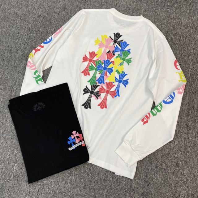1:1 quality CH Colorful Cross Long Sleeve 2 colors