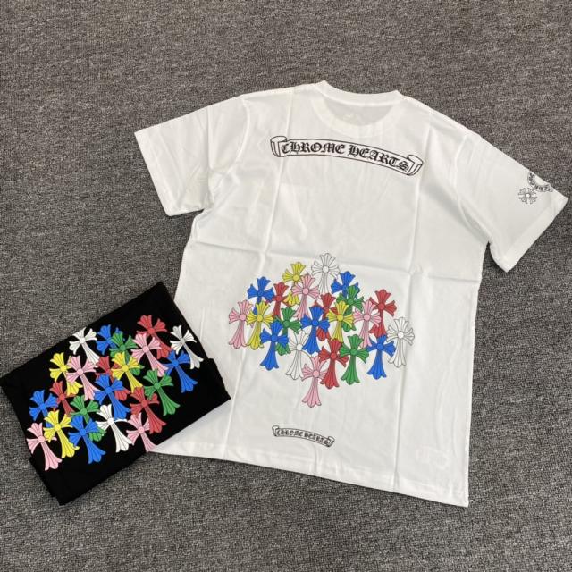 1:1 quality CH Colorful Cross tee