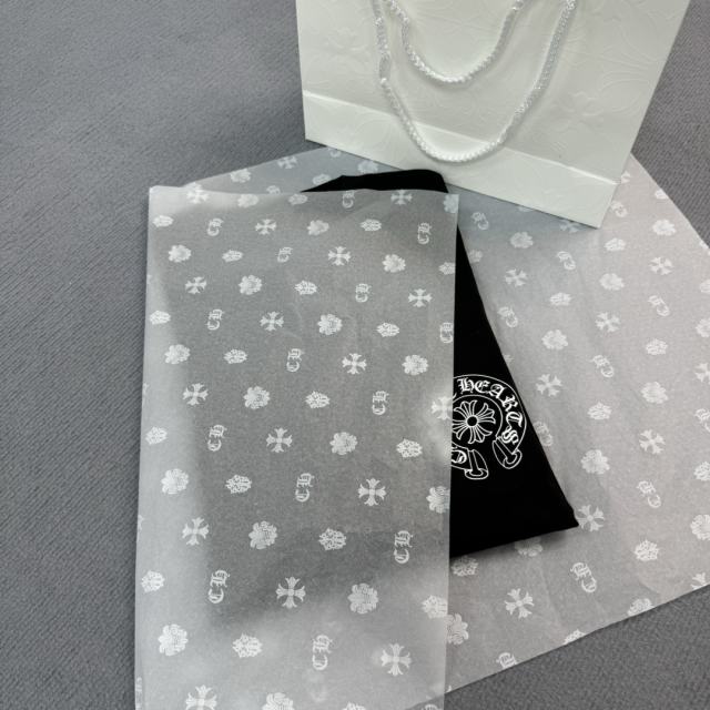 1:1 quality CH Paris Limited Letter Flower Arm Long Sleeve T-Shirt
