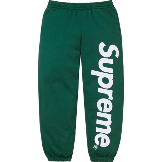SUPREM* SATIN APPLIQUÉ APPLIQUE HOODED SWEATSHIRT HOODIE
