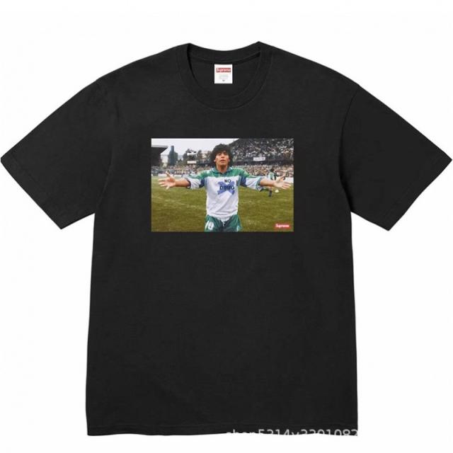 Suprem* Maradona Photo Tee T-Shirt