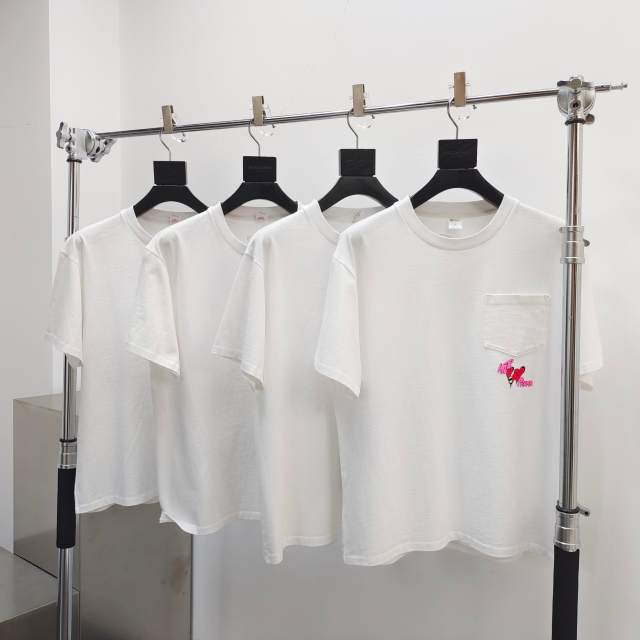 1:1 quality CH Back Graffiti Alphabet Portrait Print Tee