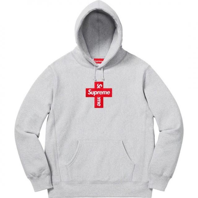 SUPREM* CROSS BOX LOGO HOODIE