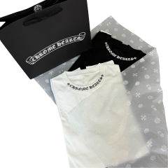 1:1 quality CH Neckline Printed Floral Arm Long Sleeve T-Shirt 2 colors