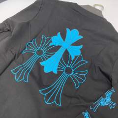 1:1 quality CH Blue Cross Long sleeves 2 colors